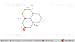 copy of Kit luminaire ULED U-001